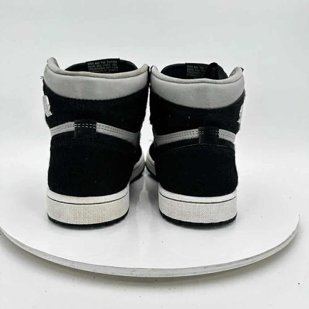 Nike Air Jordan 1 Retro High Women Sz 7.5 DZ2523-001 Medium Grey White Shoe